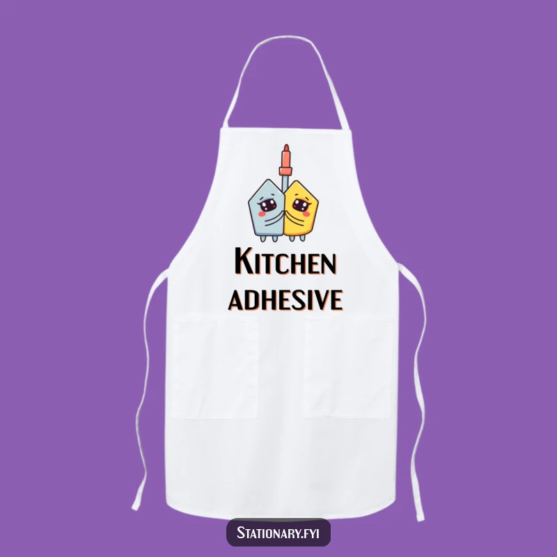 Funny Apron: Stick to Your Projects with Glue Stick & Shapes