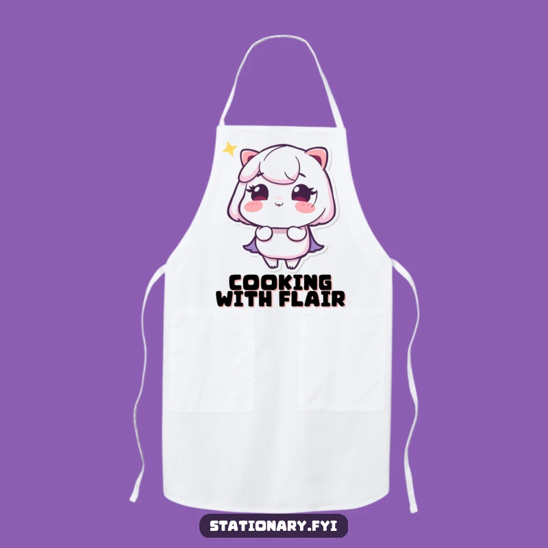 Funny Highlighter Glow Apron - Cook with Bright Ideas