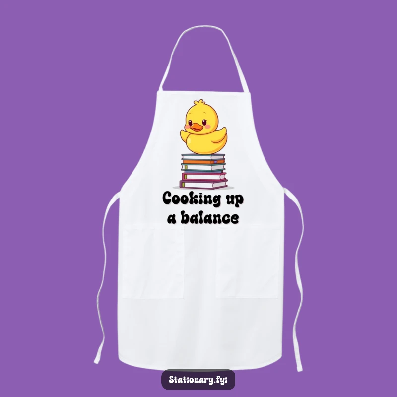 Funny Rubber Ducky Apron: Hilarious Kitchen Fun for Lifesavers