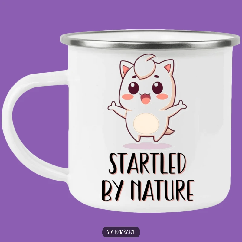 Funny Staple Remover Camping Mug: Surprise Campfire Laughs, Great Gift