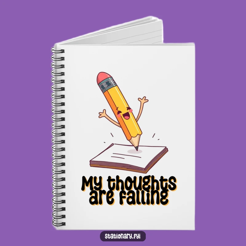 Funny Pencil Fall Notebook: Hilarious Journal for Dramatic Notes