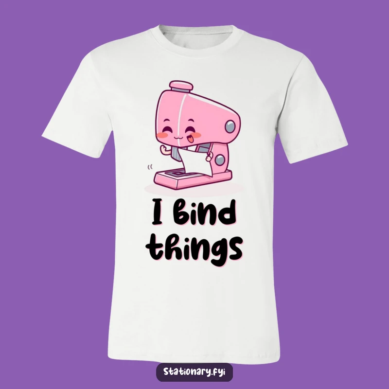 Funny Stapler T-Shirt: Hilarious Gift for Office Warriors and Paper Pushers