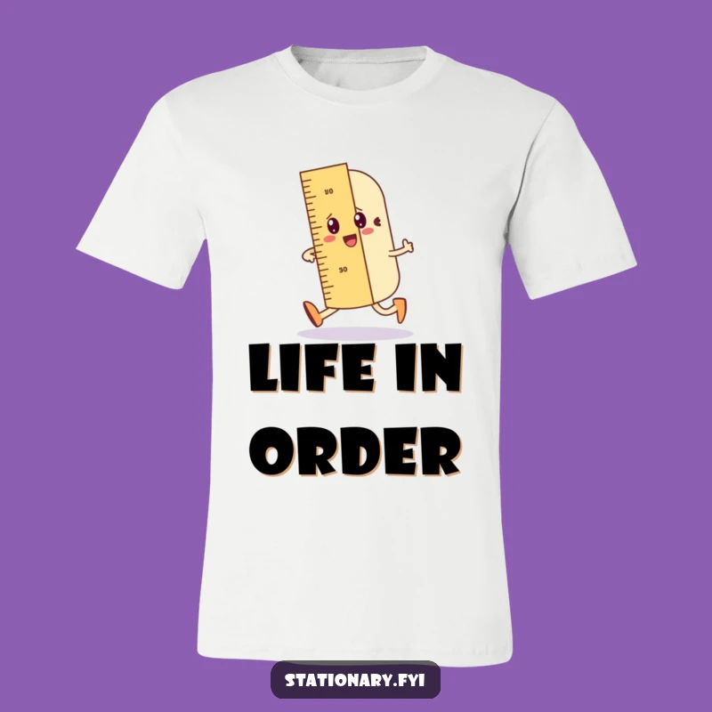 Funny Ruler T-Shirt: A Hilarious Gift for Precise Humor and Straight Talkers