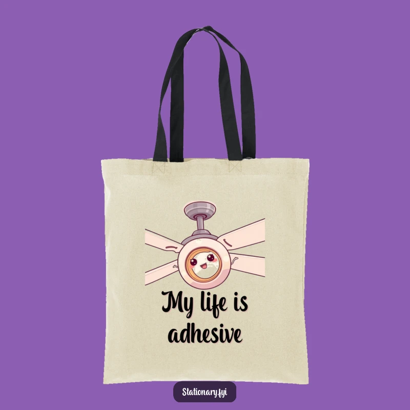 Funny Tape Fan Tote Bag: Carry Your Laughs with This Hilarious Accessory